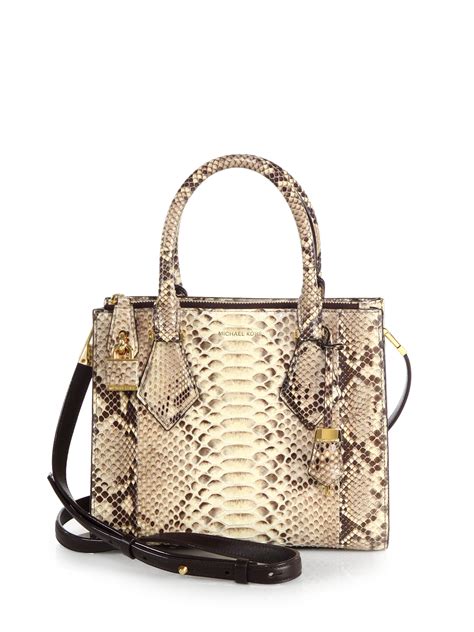 michael kors casey small python satchel|Michael kors python handbag + FREE SHIPPING .